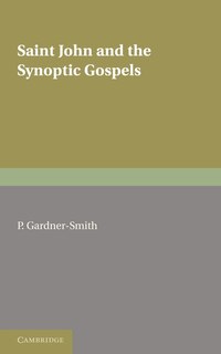 Front cover_Saint John and the Synoptic Gospels