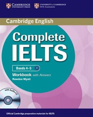 Front cover_Complete IELTS Bands 4-5 Workbook with Answers with Audio CD