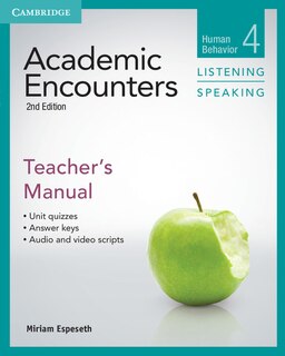 Front cover_Academic Encounters Level 4 Teacher's Manual Listening And Speaking