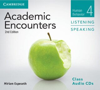 Front cover_Academic Encounters Level 4 Class Audio CDs (3) Listening and Speaking