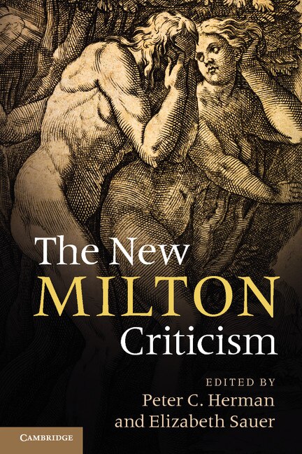 Front cover_The New Milton Criticism