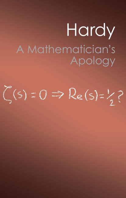 Front cover_A Mathematician's Apology