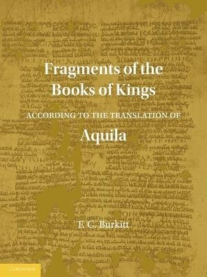 Couverture_Fragments of the Books of Kings According to the Translation of Aquila