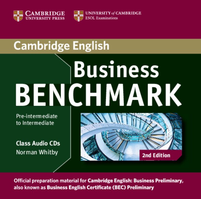 Couverture_Business Benchmark Pre-intermediate to Intermediate Business Preliminary Class Audio CDs (2)