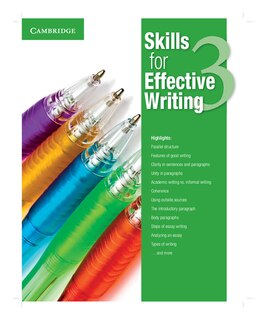 Couverture_Skills For Effective Writing Level 3 Student's Book