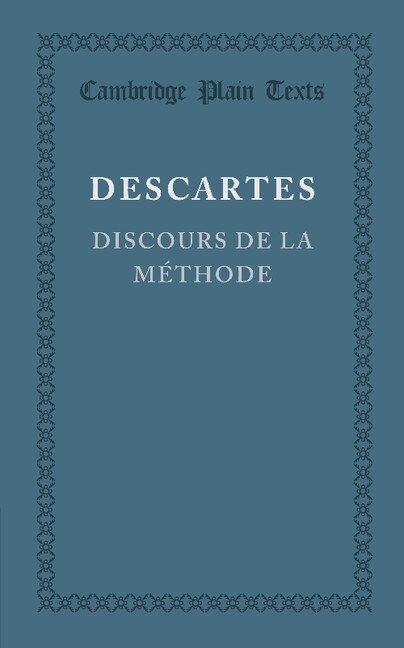 Front cover_Discours De La Méthode