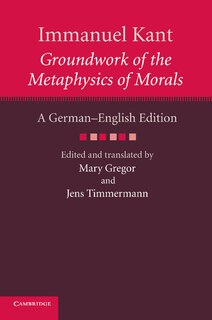 Front cover_Immanuel Kant: Groundwork of the Metaphysics of Morals