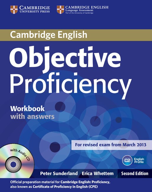 Front cover_Objective Proficiency Workbook with Answers with Audio CD