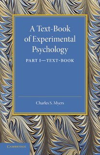Front cover_A Text-book Of Experimental Psychology: Volume 1, Text-book