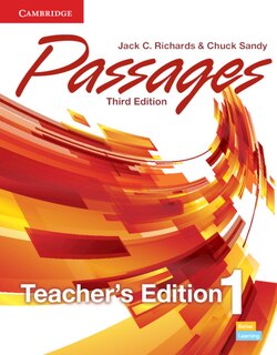 Front cover_Passages Level 1 Teacher's Edition With Assessment Audio Cd/cd-rom