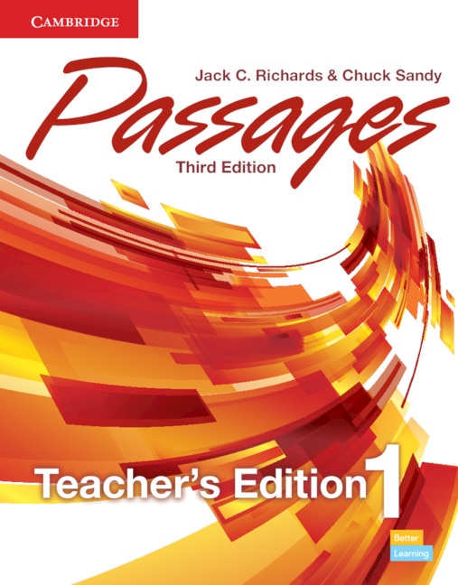 Front cover_Passages Level 1 Teacher's Edition With Assessment Audio Cd/cd-rom