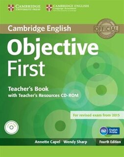 Front cover_Objective First Teacher's Book With Teacher's Resources Cd-rom