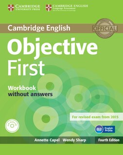 Front cover_Objective First Workbook Without Answers With Audio Cd