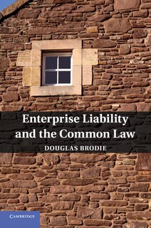 Front cover_Enterprise Liability And The Common Law