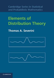Front cover_Elements of Distribution Theory