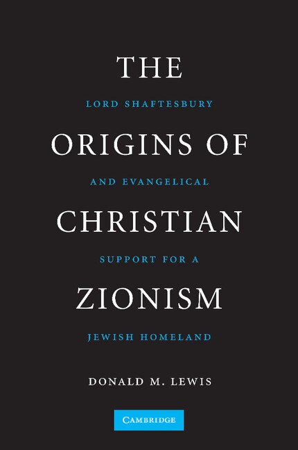 Couverture_The Origins Of Christian Zionism