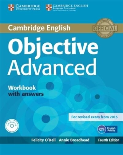 Front cover_Objective Advanced Workbook With Answers With Audio Cd
