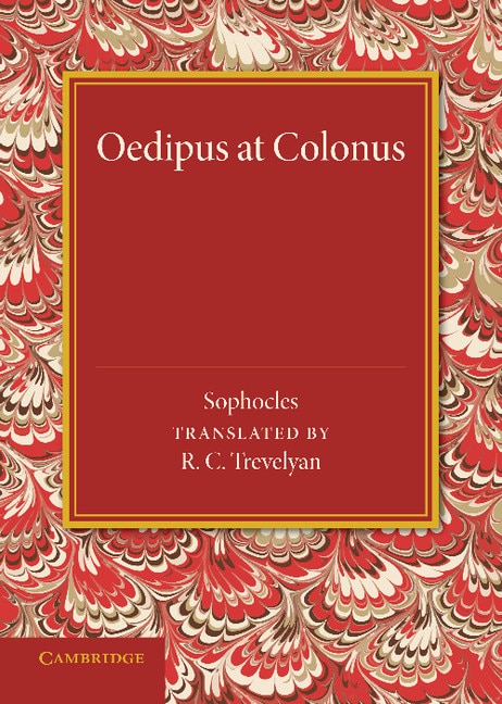Front cover_Oedipus At Colonus