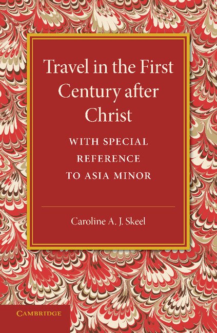 Front cover_Travel In The First Century After Christ