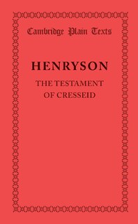 Couverture_The Testament of Cresseid