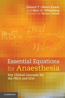 Couverture_Essential Equations For Anaesthesia