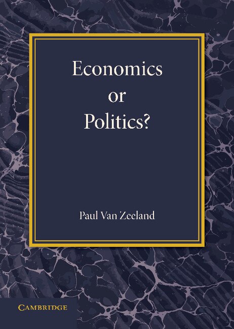 Front cover_Economics Or Politics?