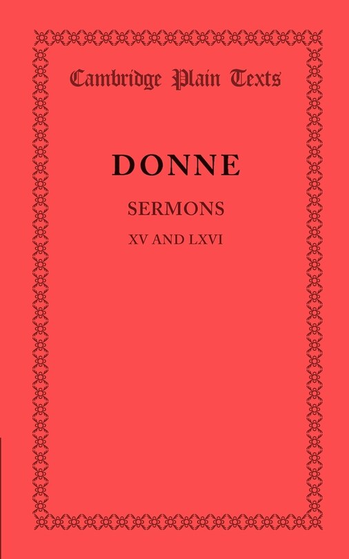 Couverture_Sermons XV and LXVI
