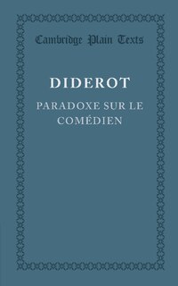 Couverture_Paradoxe sur le Comedien