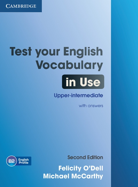 Front cover_Test Your English Vocabulary in Use Upper-intermediate Book with Answers