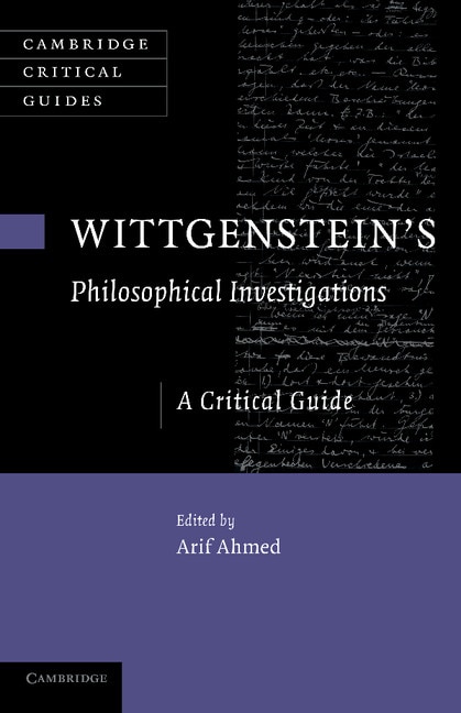 Front cover_Wittgenstein's Philosophical Investigations