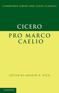 Front cover_Cicero: Pro Marco Caelio