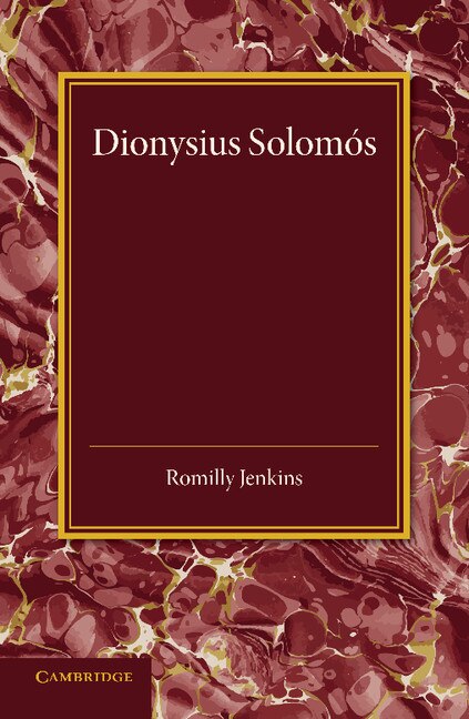 Front cover_Dionysius Solomós
