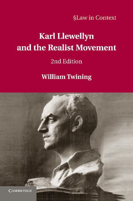 Front cover_Karl Llewellyn And The Realist Movement