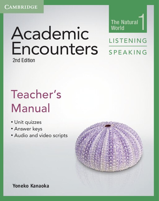 Front cover_Academic Encounters Level 1 Teacher's Manual Listening And Speaking