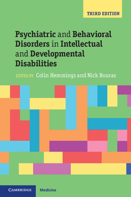 Front cover_Psychiatric And Behavioral Disorders In Intellectual And Developmental Disabilities