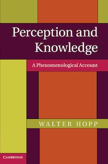 Couverture_Perception and Knowledge