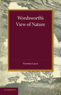 Front cover_Wordsworth's View Of Nature