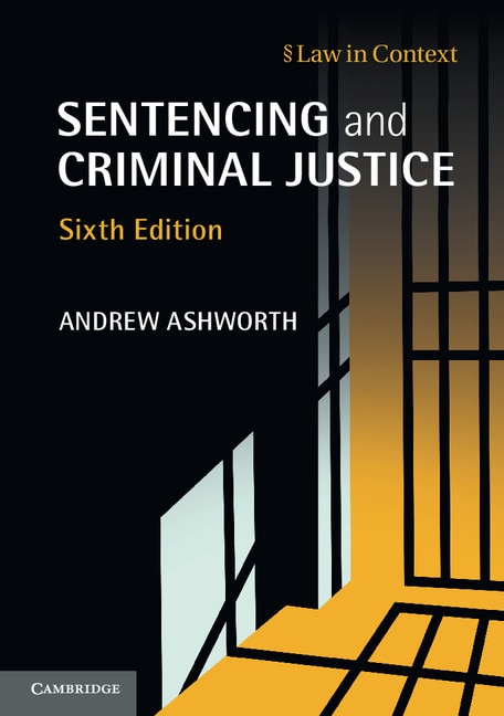 Couverture_Sentencing And Criminal Justice