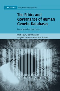Couverture_The Ethics and Governance of Human Genetic Databases