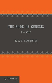Front cover_The Book of Genesis 1–24