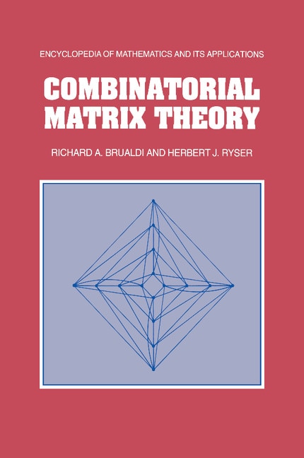 Couverture_Combinatorial Matrix Theory
