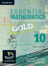 Essential Mathematics Gold For The Australian Curriculum Year 10 And Cambridge Hotmaths