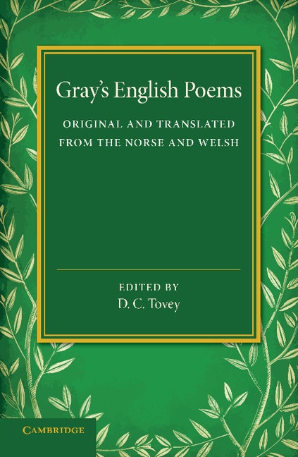 Couverture_Gray's English Poems