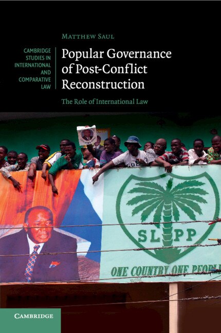 Front cover_Popular Governance Of Post-conflict Reconstruction