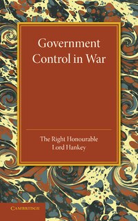 Couverture_Government Control In War