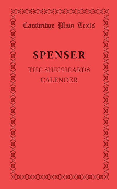 Front cover_The Shepheardes Calender