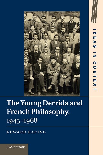 Couverture_The Young Derrida and French Philosophy, 1945–1968