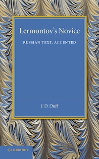 Front cover_Lermontov's Novice