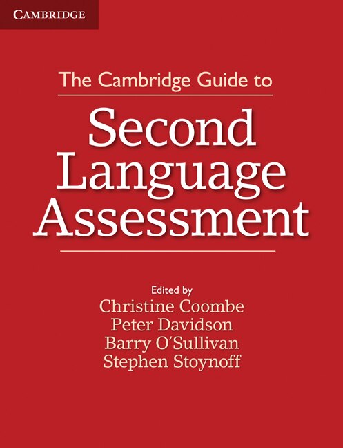 Couverture_The Cambridge Guide to Second Language Assessment