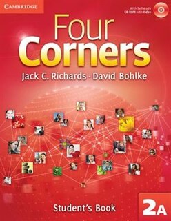 Couverture_Four Corners Level 2 Student's Book A With Self-study Cd-rom And Online Workbook A Pack